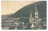 1275 - BRASOV, Black Church - old postcard - used, Circulata, Printata