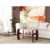 Masa Cafea Living MP, PAL melaminat, 100x60x52 cm, Nuc Sonoma, Stil Contemporan, Stejar