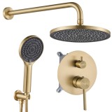 Set de dus incastrat Rea Foster Brush Gold + BOX