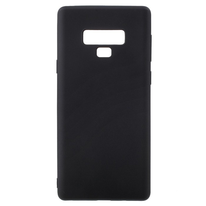 Husa Samsung Galaxy Note 9 - Silicon moale TPU, Anti-Amprente, Neagra
