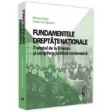 Fundamentele dreptatii nationale. Tratatul de la Trianon si constiinta juridica romaneasca - Mircea Dutu, Tudor Avrigeanu