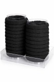 Cumpara ieftin Set Elastice de Par Negre , Fixare Puternica, Uz Zilnic