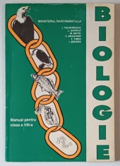 BIOLOGIE , GENETICA , ECOLOGIE , EVOLUTIONISM , MANUAL PENTRU CLASA A VIII - A de IRINA TEODORESCU ... IONEL BADARA , 1996 foto