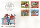Elvetia 1984 - povesti, serie pe FDC