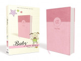 NIV Baby Gift Bible, Holy Bible, Leathersoft, Pink, Red Letter Edition, Comfort Print: Keepsake Edition