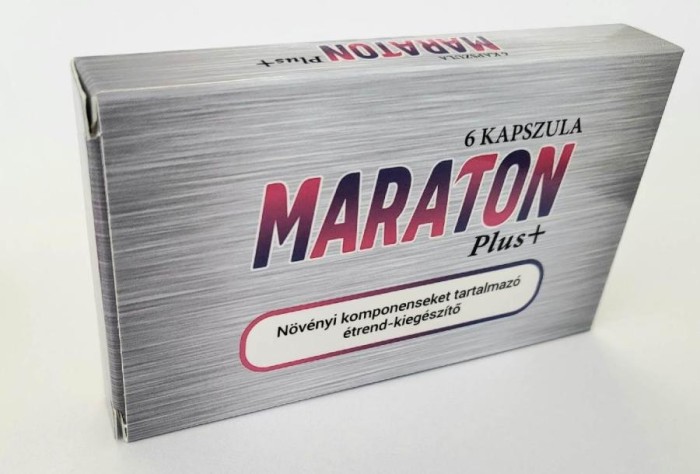 Stimulent Pentru Potenta Maraton Plus, 6 Caps.