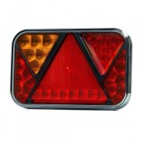Lampa Stop LED Stanga FT-270L PM, 6 functii, 12V, Omologare E9, Pozitie, Frana, Semnalizare, Ceata, Numar, Catadioptru