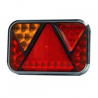 Lampa stop LED stanga FT-270L PM cu numar (20x13) foto