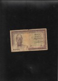 Rar! Guinea Guineea 100 francs franci 1960 seria497031 uzata