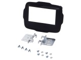 Cadru radio 2 DIN negru pentru Jeep Renegade - PER.PIC.