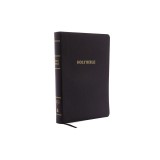 KJV, Reference Bible, Giant Print, Bonded Leather, Black, Red Letter Edition