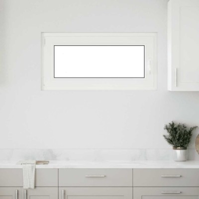 Fereastră de subsol &amp;bdquo;RISOR&amp;rdquo; 100x50 cm oscilo-batantă DIN st&amp;acirc;nga antracit foto