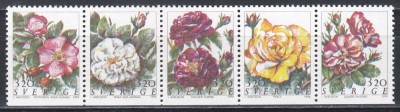 Suedia 1994 - Trandafiri, MNH foto