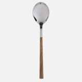 Lingură din Oțel Inoxidabil cu M&acirc;ner cu Efect de Lemn, 21 cm, CMCLASS