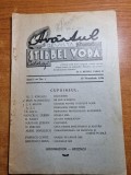 Avantul, liceul stirbei voda calarasi 15 noiembrie 1938 - anul 1,nr. 1,