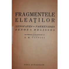 FRAGMENTELE ELEATILOR