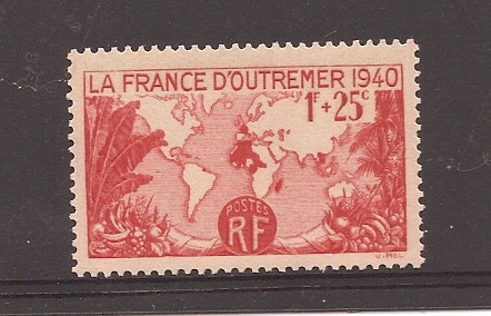 Franta 1940 - Timbru de caritate, MNH