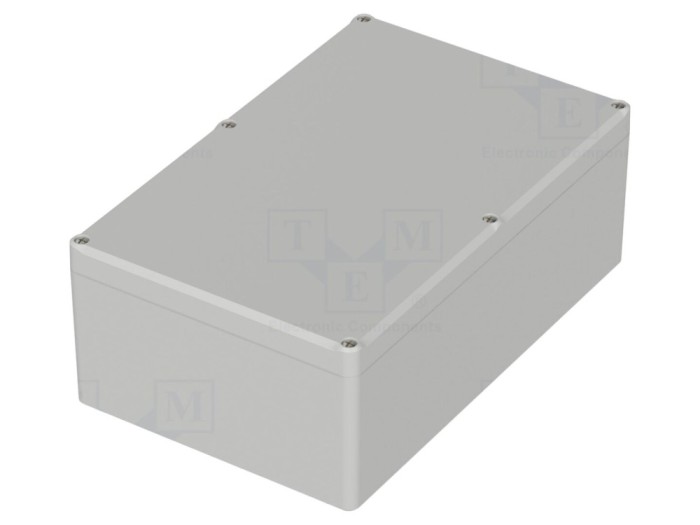 Carcasă universală ABS gri IP65