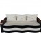 Canapea Extensibila Simona 225x74x100 cm, Crem, Negru