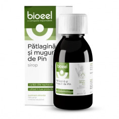 Sirop de patlagina si muguri de pin, 120ml, Bioeel