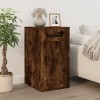 Gossi dulap de birou, stejar fumuriu, 40x49x75 cm, lemn prelucrat