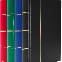 Leuchtturm clasoar pentru timbre - 30 file, 60 pagini alba