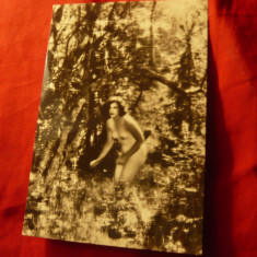 Fotografie- Carte Postala - din filmul Extasy 1933 cu Heda Kiesler, dir. ceh