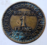 7.794 FRANTA 1 FRANC 1921, Europa, Bronz-Aluminiu