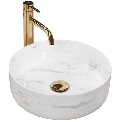 Lavoar pe blat Rea Sami Nature Marble foto