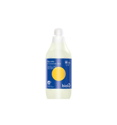 Detergent Ecologic Lichid pentru Rufe Albe si Colorate Lamaie Biolu 1L foto
