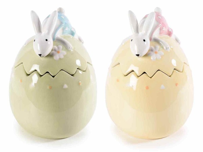 Set 2 oua decorative Paste 11.5x16 cm