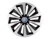 Set 4 capace roti Fox Gri-Negru R14 pentru gama auto Volkswagen, Autohelix MSA