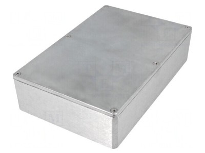 Carcasă Universală Aluminiu 146x222x55mm Naturală foto