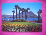 HOPCT 20147 PROMENADA-LUGANO PARADISO IN 1983 -STAMPILA / TIMBRU -ELVETIA -CIRCULATA