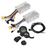 Kit Controller Dual Motor 60V 25A GIPIN JP cu Display LCD și Accelerație pentru Trotinetă Electrică &ndash; 2 Controllere A+B