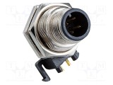 Conector M12 soclu tată Polarizare cod A - AMPHENOL LTW