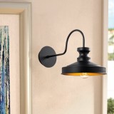 Cumpara ieftin Aplica Berceste Negru 22x42x23 cm