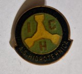 A.S. Hidrotehnica Romania, insigna sport - superba, anii 1970