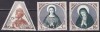 Monaco 1955 pictura religioasa MI 523-525 MNH, Nestampilat