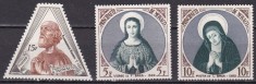 Monaco 1955 pictura religioasa MI 523-525 MNH foto