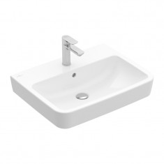 Lavoar suspendat, Villeroy & Boch, O.Novo, dreptunghiular, 55 cm, alb