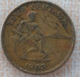 (M2053) MONEDA FILIPINE - 5 CENTAVOS 1963