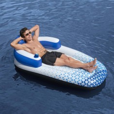 Bestway Șezlong plutitor Hydro-Force, albastru, 183x97 cm 93322