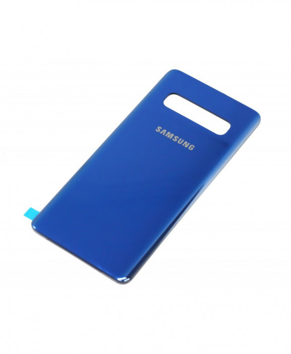 Capac Baterie Samsung Galaxy S10 Plus, SM G975F Albastru