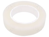 Banda de etansare AFTC 25mm latime, 1mm grosime, 5.5m lungime, folie ionomer, adeziv acrilic, transparenta, rezistenta la frecare
