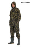 Costum de ploaie camouflage Cerva, ideal pentru pescari, L, M, XL, XXL, XXXL