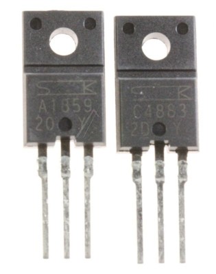 TRANZISTOR KIT - 2SA1859/C4883 2PZ. 00MHK185919C0 SOUND UNITED foto