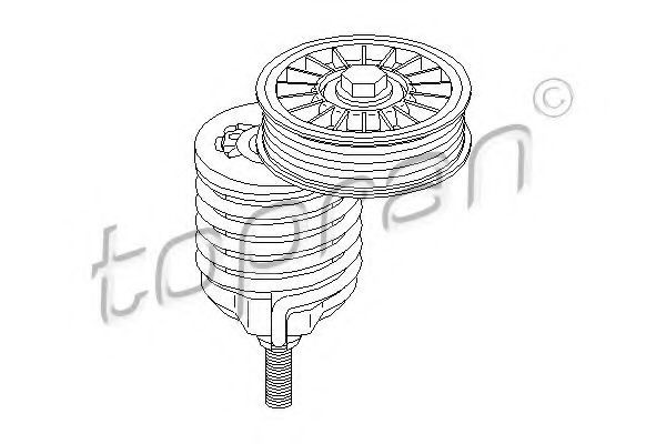 Intinzator curea transmisie AUDI A4 Avant (8D5, B5) (1994 - 2001) TOPRAN 108 495