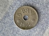 5 bani 1906 J - Romania