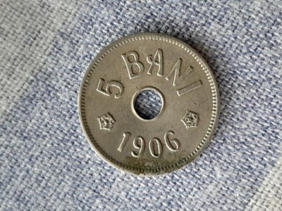 5 bani 1906 J - Romania foto